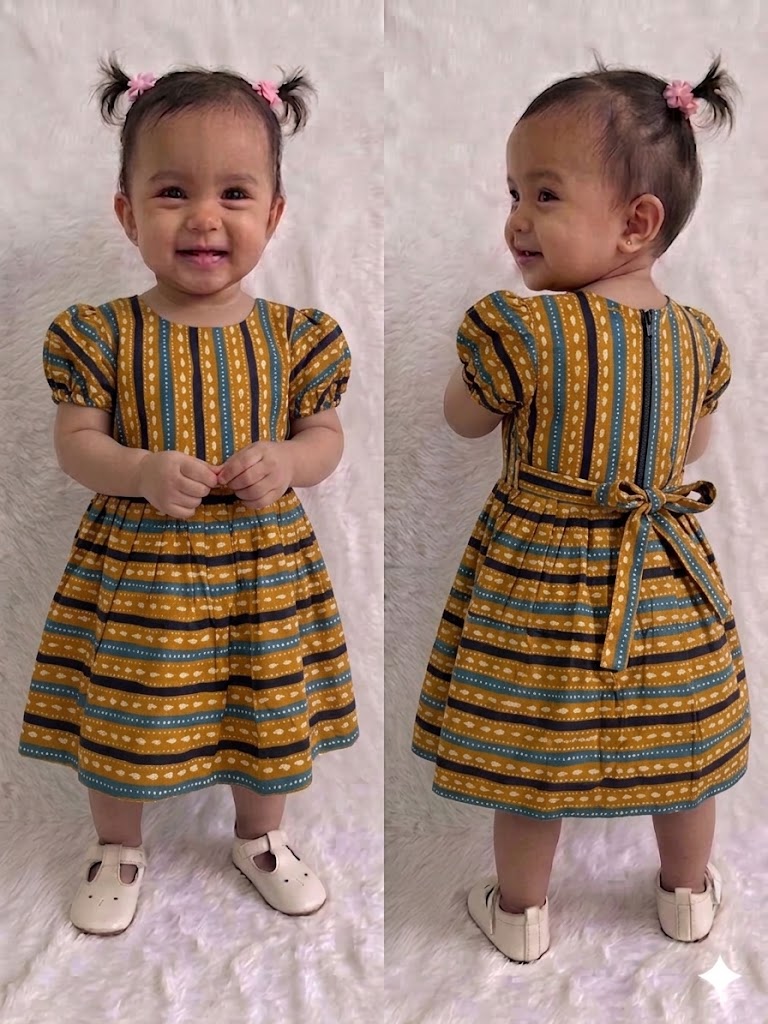 Premium Kids Cotton Frocks – Everyday Comfort