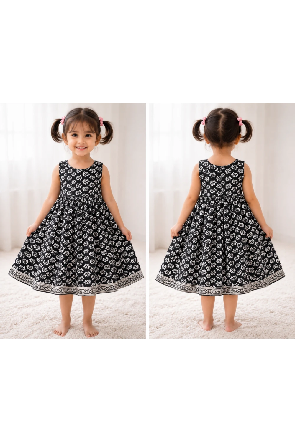 Premium Kids Cotton Frocks – Everyday Comfort