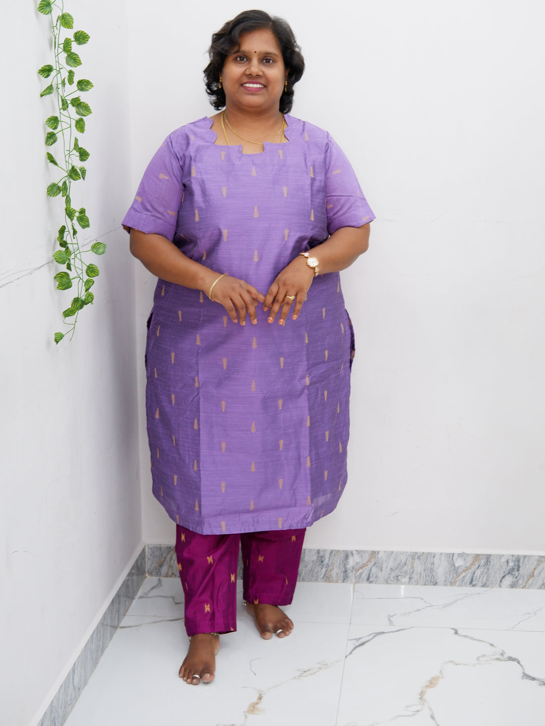 Luxe Salwar Suit with Shawl – Casual & Festive Wear