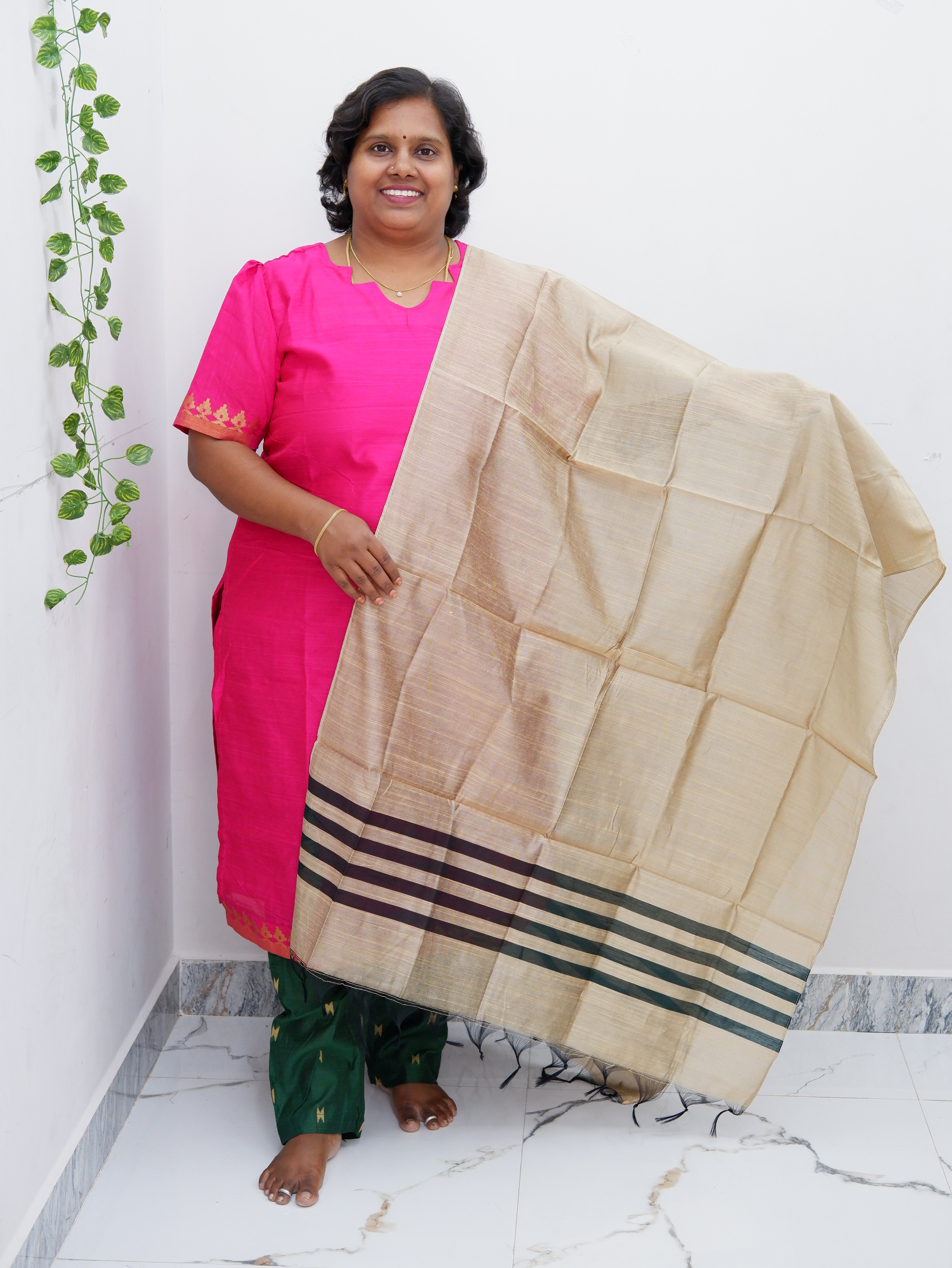 Luxe Salwar Suit with Shawl – Casual & Festive Wear