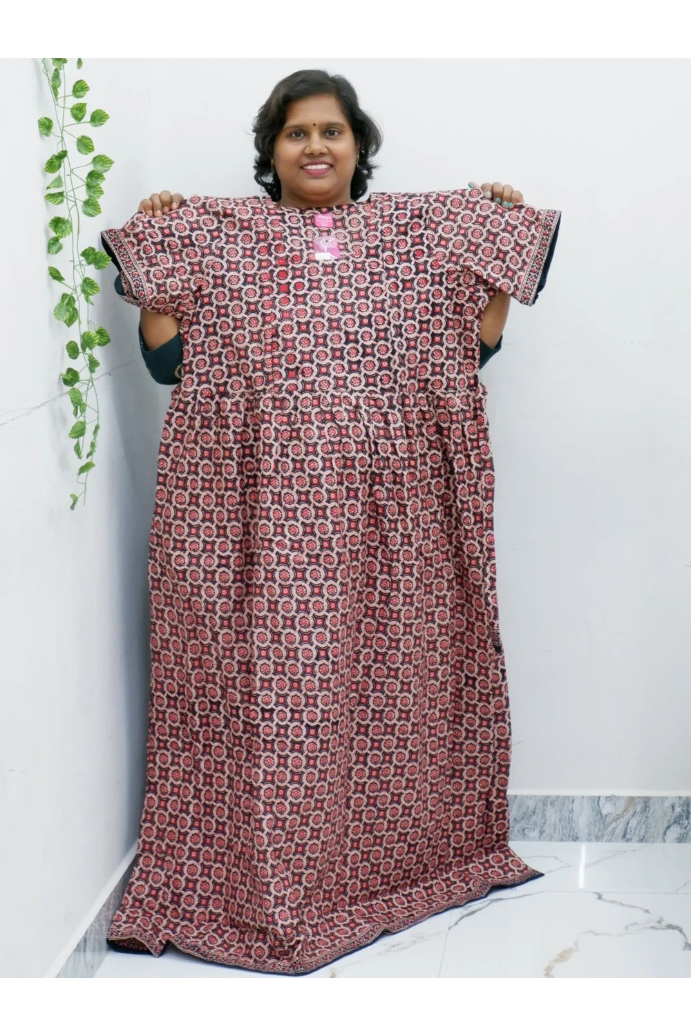Comfort Fit Maternity Nighty – Side Zip Design