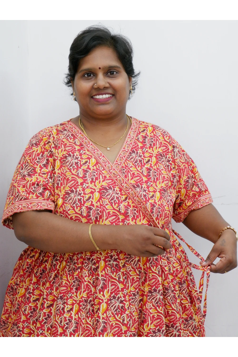 Zipless Pure Cotton Nighty for Women – Soft & Comfortable Wear