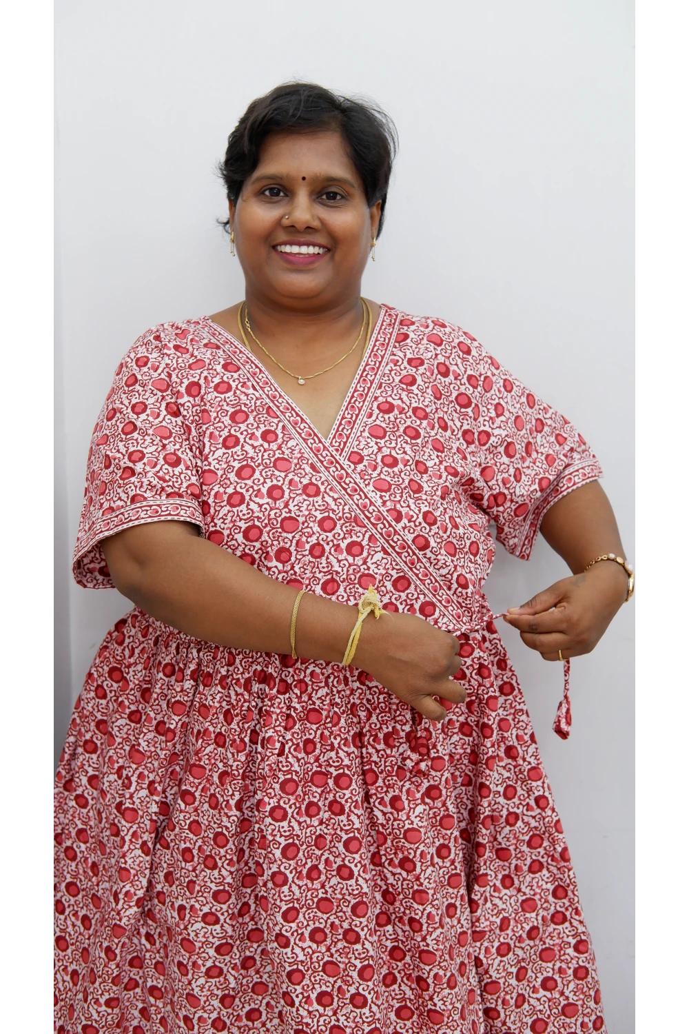 Zipless Pure Cotton Nighty for Women – Soft & Comfortable Wear