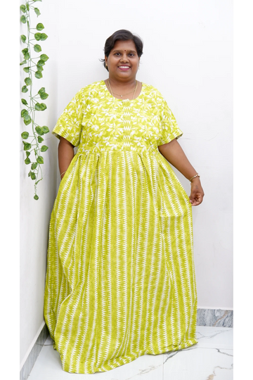 Frock Style Cotton Nighty – Soft & Flowing Fit