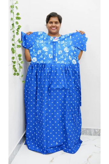 Frock Style Cotton Nighty – Soft & Flowing Fit
