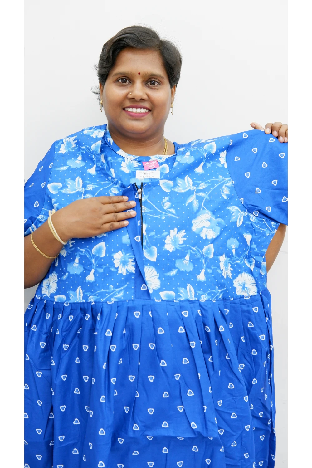Frock Style Cotton Nighty – Soft & Flowing Fit