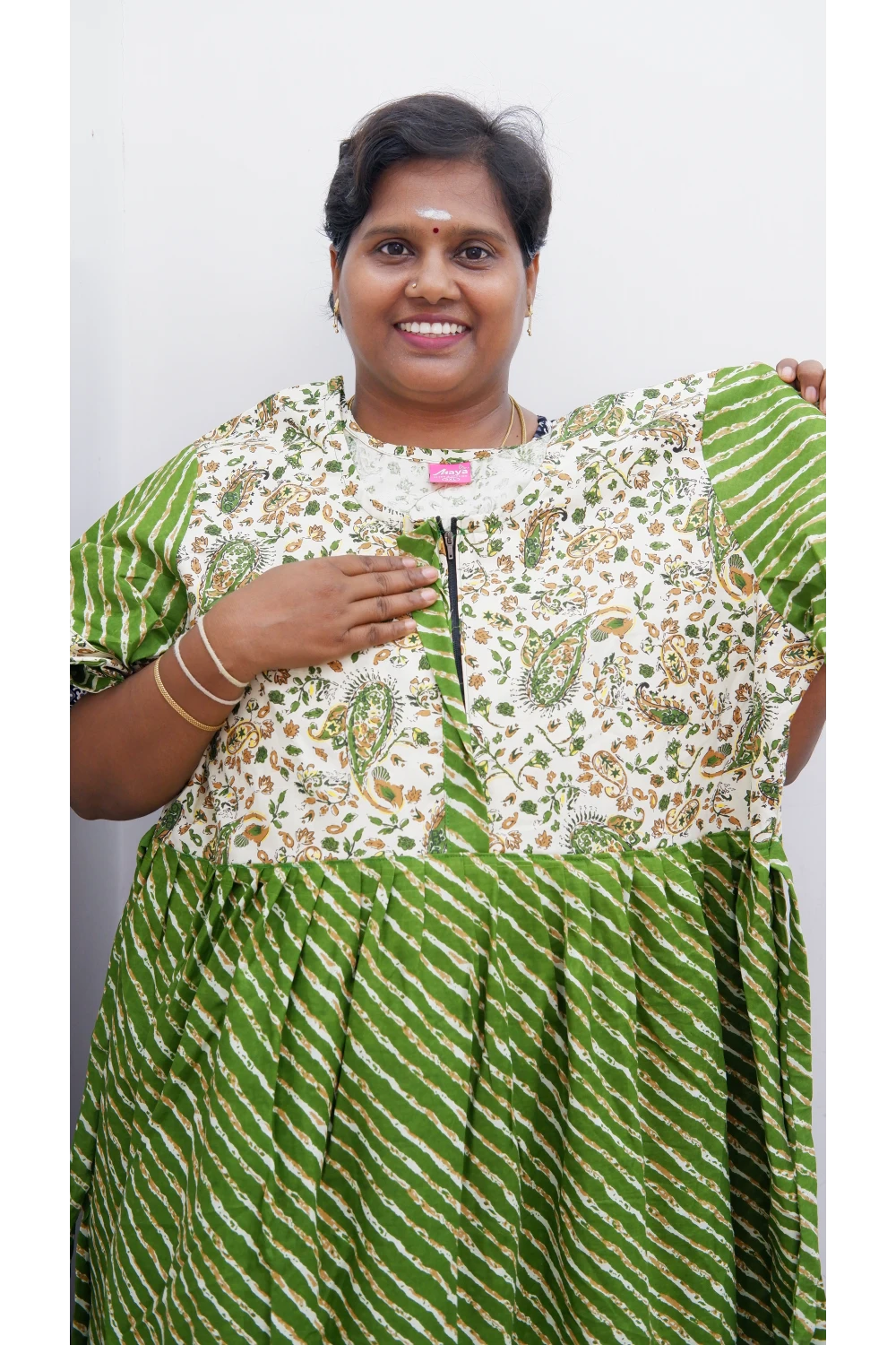 Frock Style Cotton Nighty – Soft & Flowing Fit