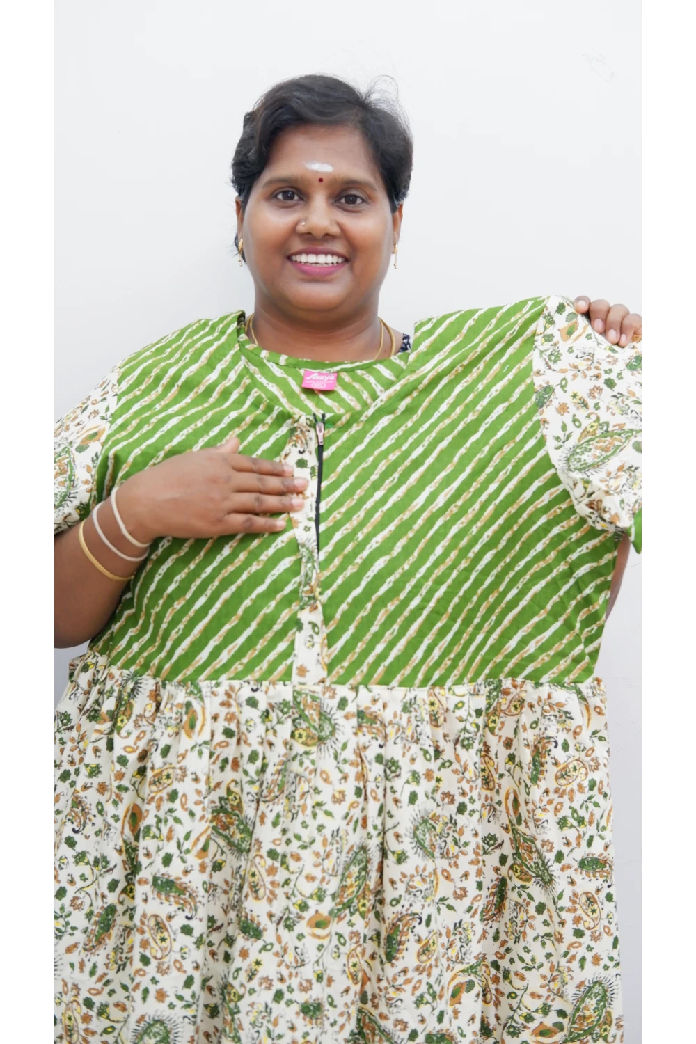 Frock Style Cotton Nighty – Soft & Flowing Fit