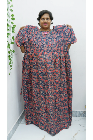 Comfort Fit Maternity Nighty – Side Zip Design