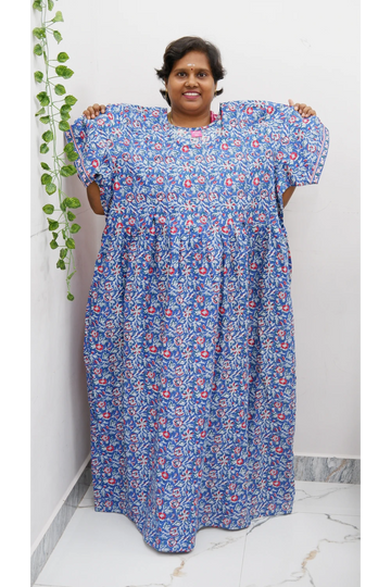 Comfort Fit Maternity Nighty – Side Zip Design
