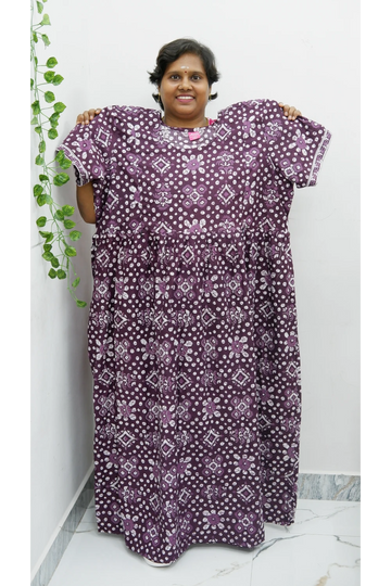Comfort Fit Maternity Nighty – Side Zip Design