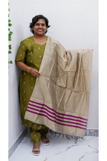 Luxe Salwar Suit with Shawl – Casual & Festive Wear