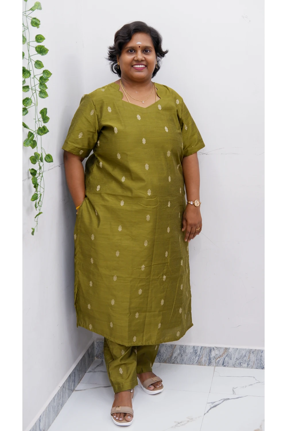 Luxe Salwar Suit with Shawl – Casual & Festive Wear
