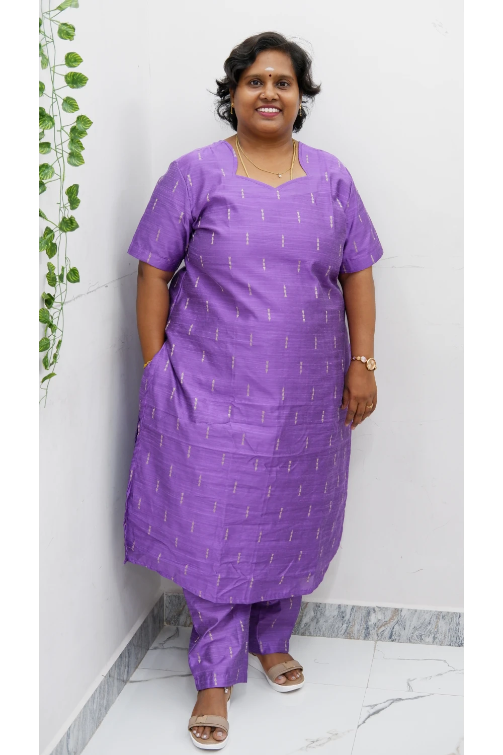 Luxe Salwar Suit with Shawl – Casual & Festive Wear