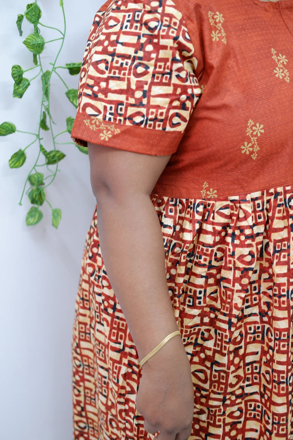 Frock Style Cotton Nighty – Soft & Flowing Fit