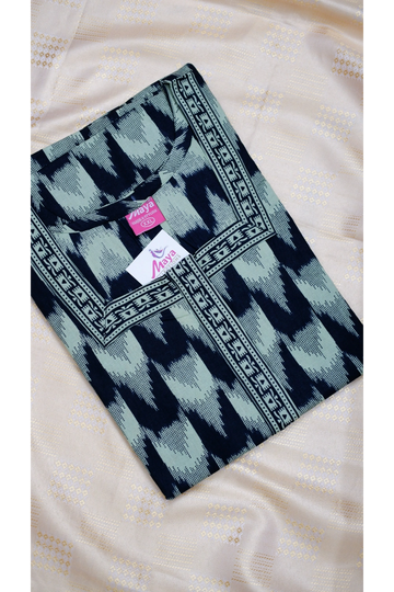 Classic 3/4 Sleeve Nighty – Premium Jyothi Cotton for Women
