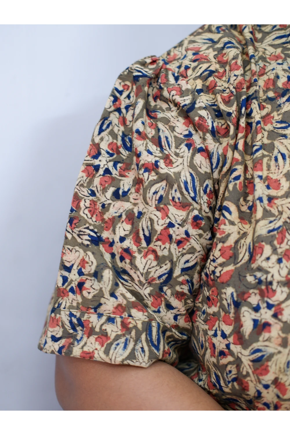Stylish A-Line Kalamkari Kurti – Premium Cotton Ethnic Wear