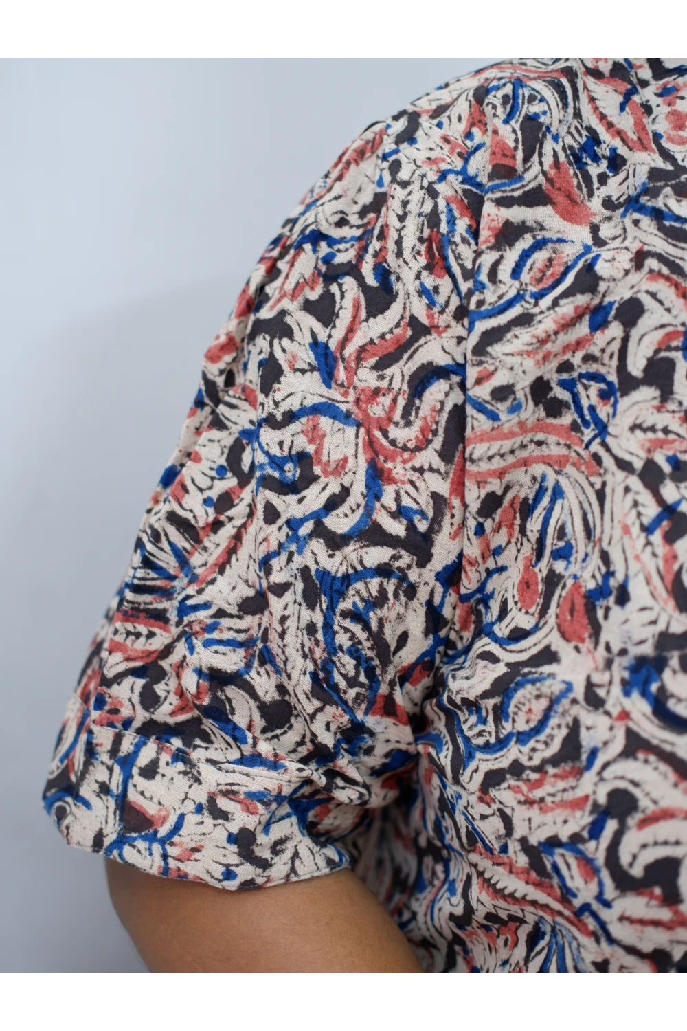 Stylish A-Line Kalamkari Kurti – Premium Cotton Ethnic Wear