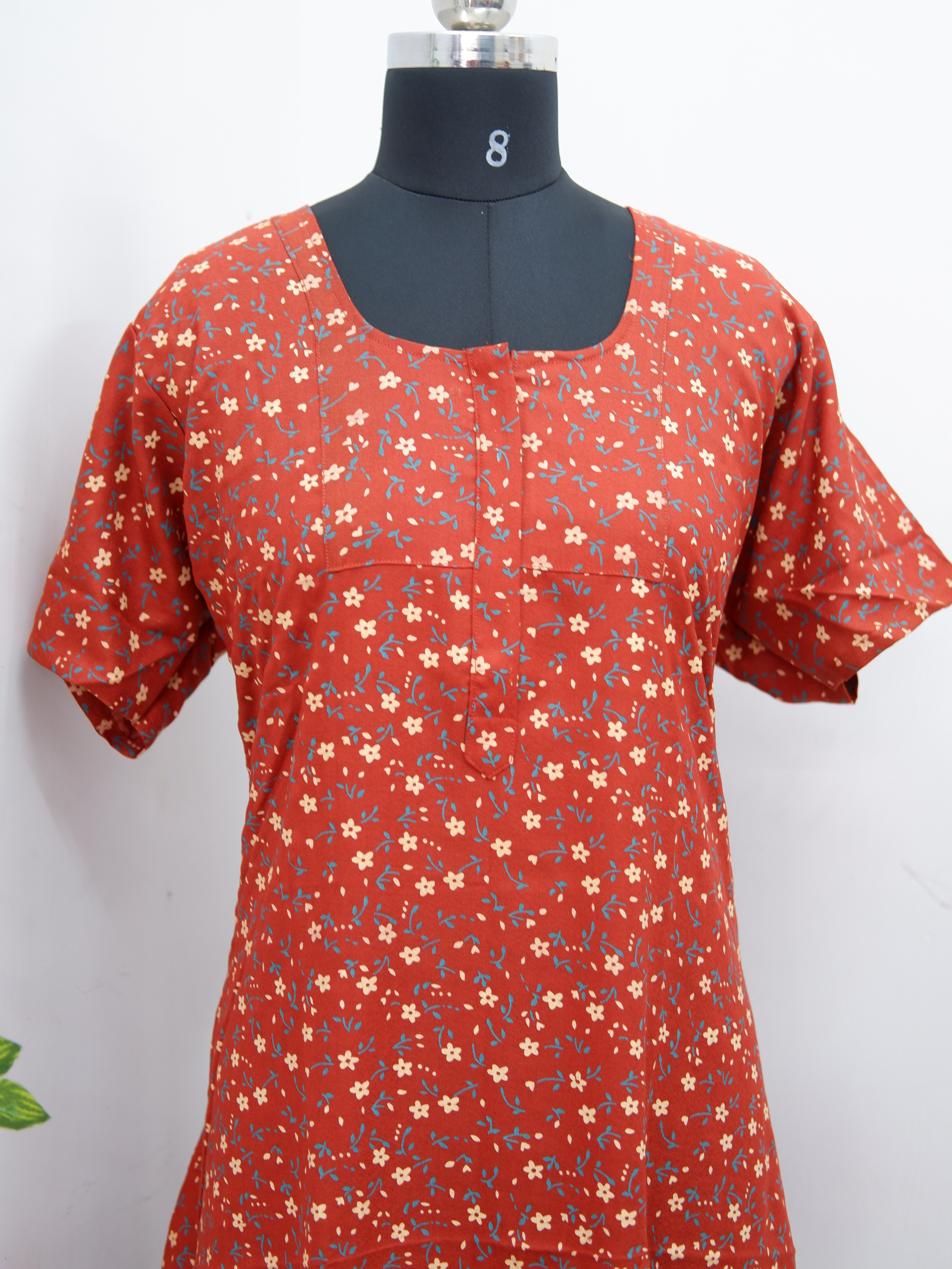 Comfort Fit Alpine Nighty – Soft Cotton Blend Nightwear for Women