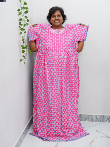 Comfort Fit Maternity Nighty – Side Zip Design