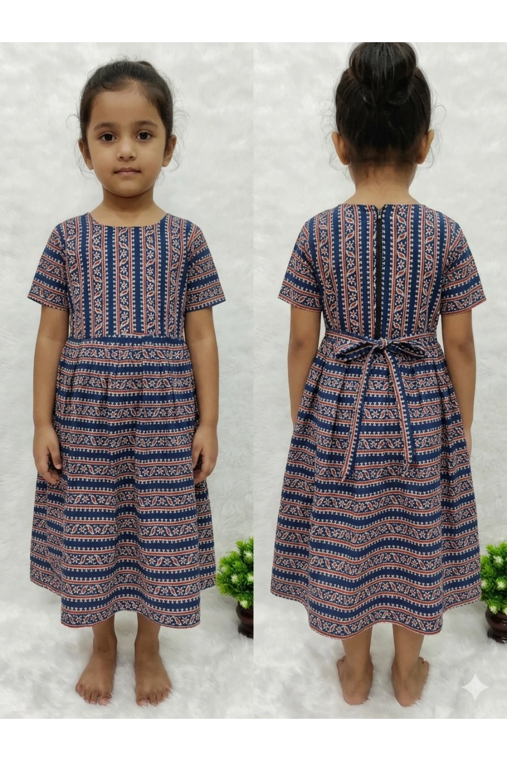 Premium Kids Cotton Frocks – Everyday Comfort