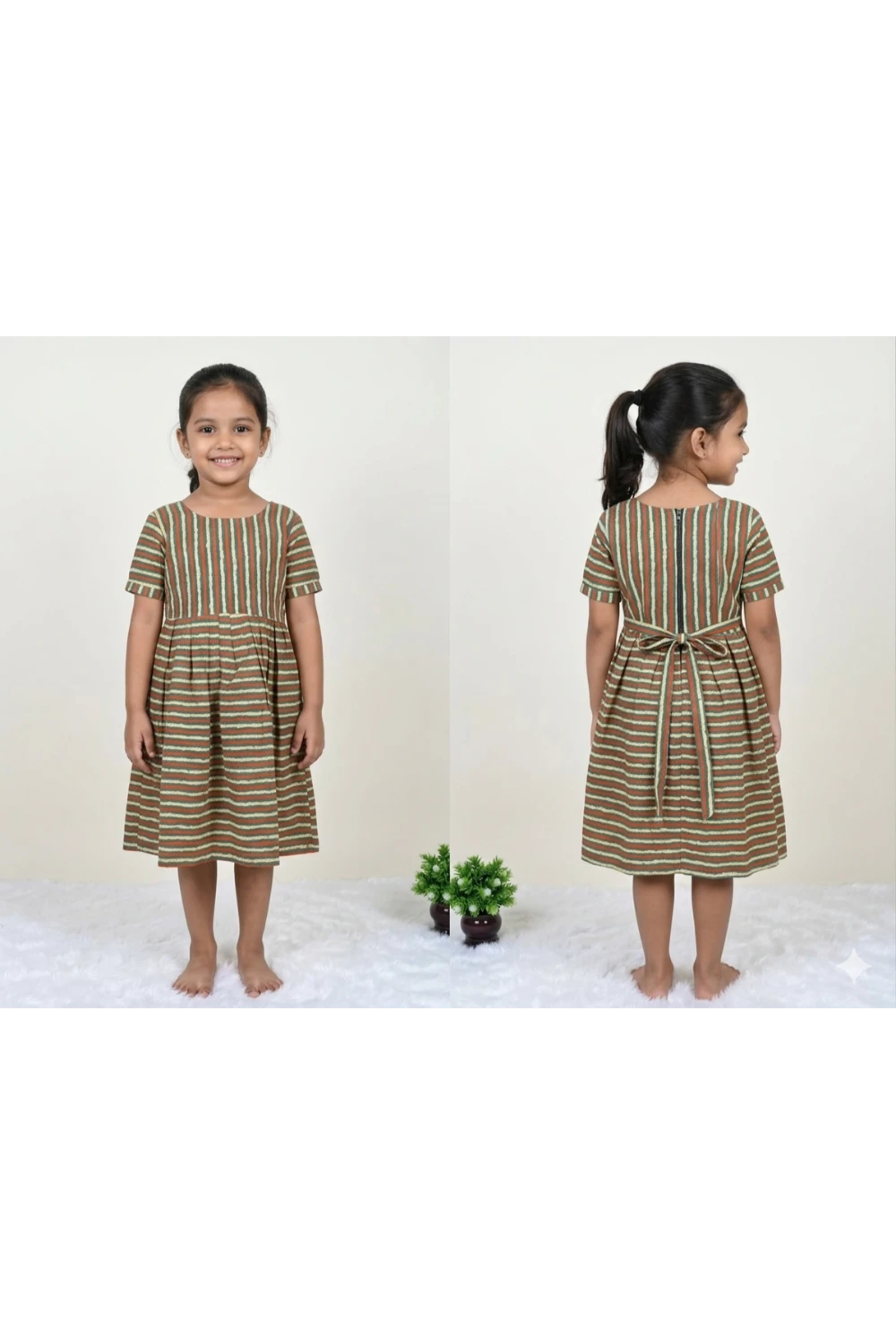 Premium Kids Cotton Frocks – Everyday Comfort