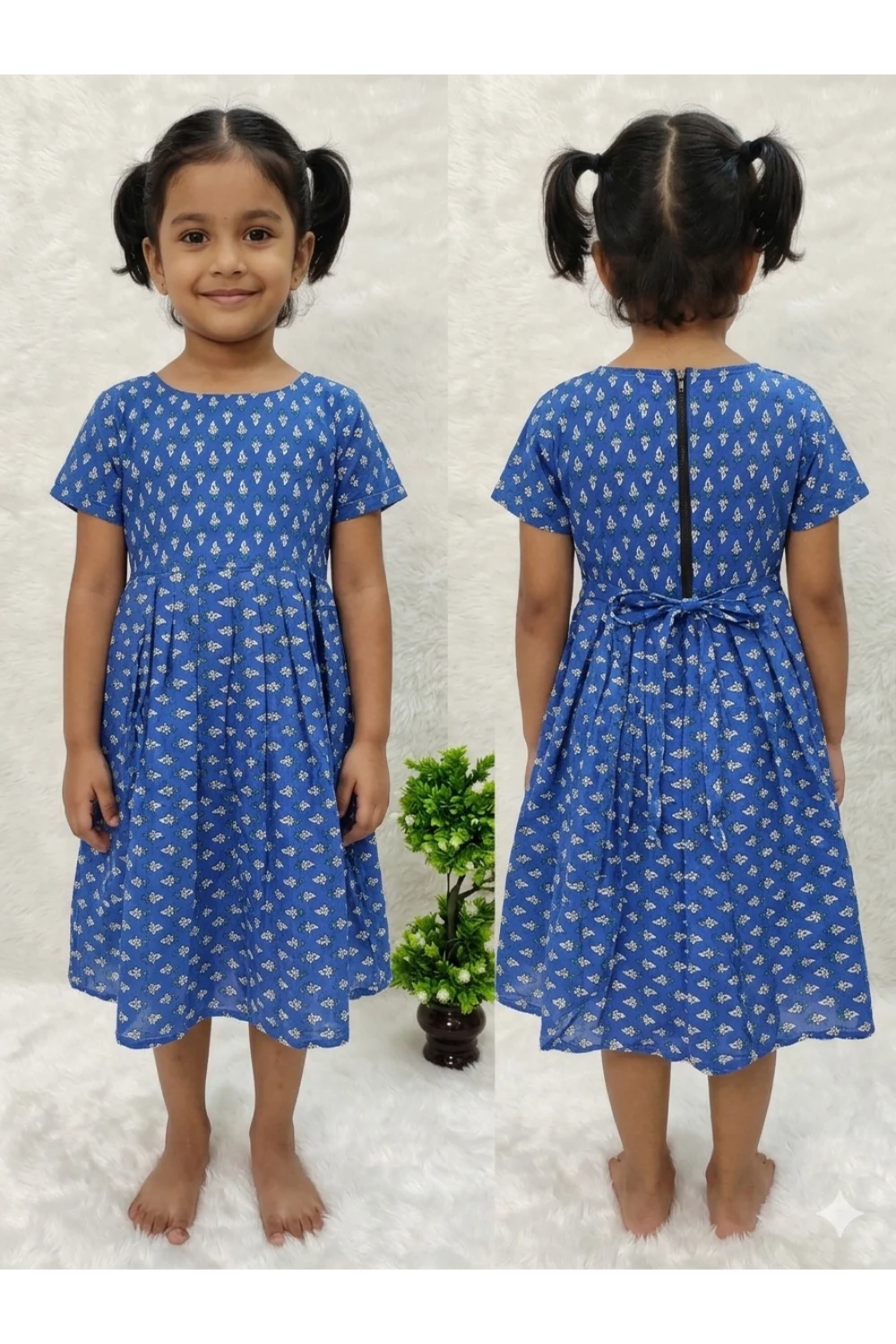 Premium Kids Cotton Frocks – Everyday Comfort