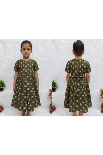 Premium Kids Cotton Frocks – Everyday Comfort