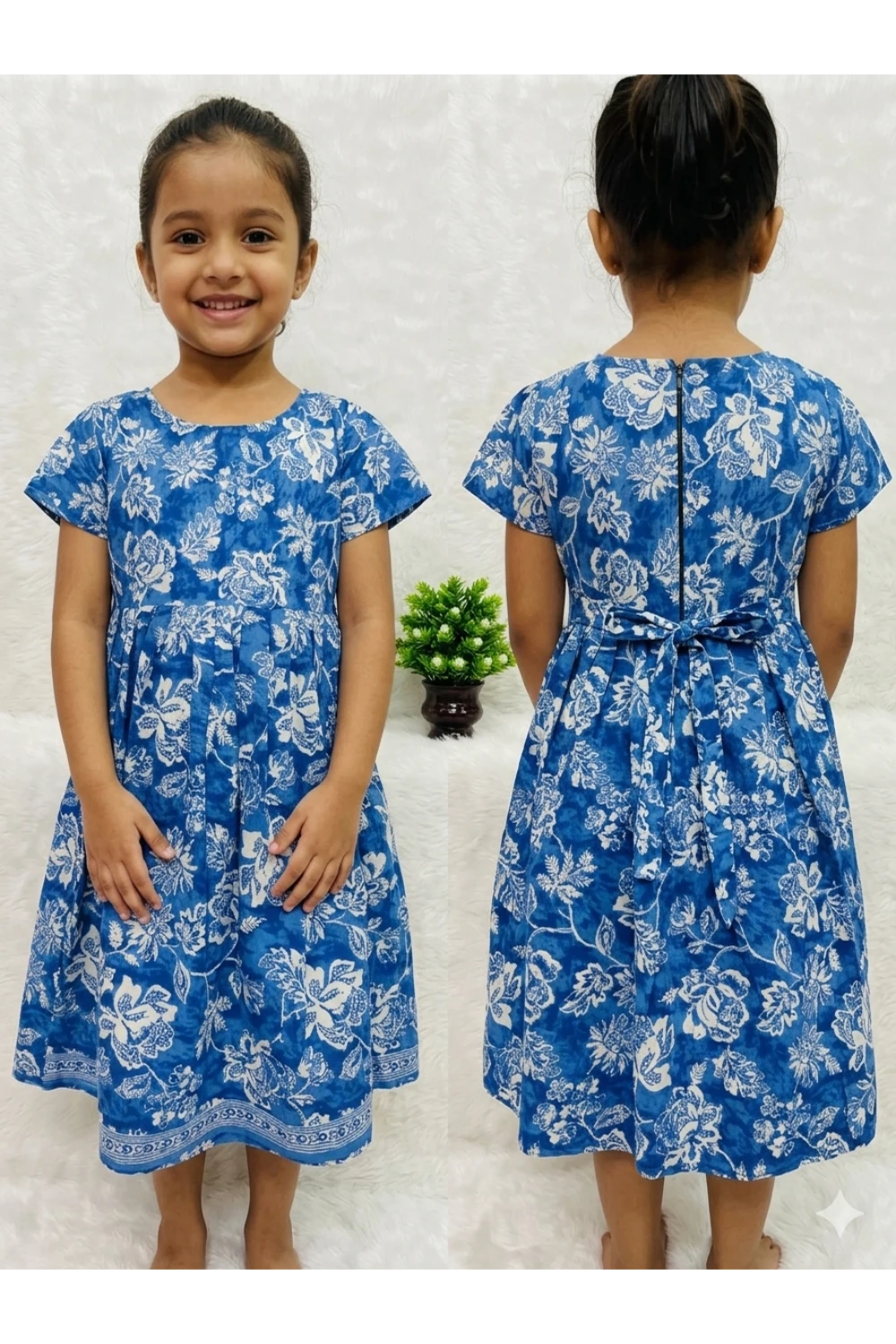 Premium Kids Cotton Frocks – Everyday Comfort
