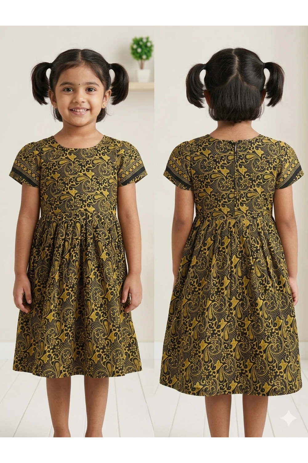Premium Kids Cotton Frocks – Everyday Comfort