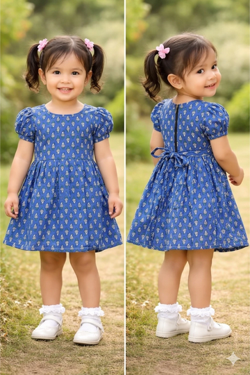 Premium Kids Cotton Frocks – Everyday Comfort