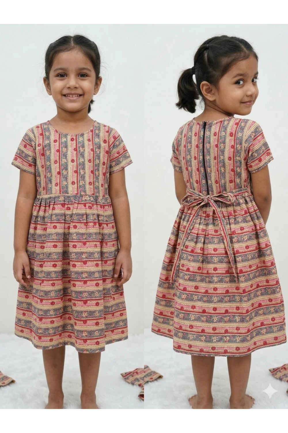 Premium Kids Cotton Frocks – Everyday Comfort