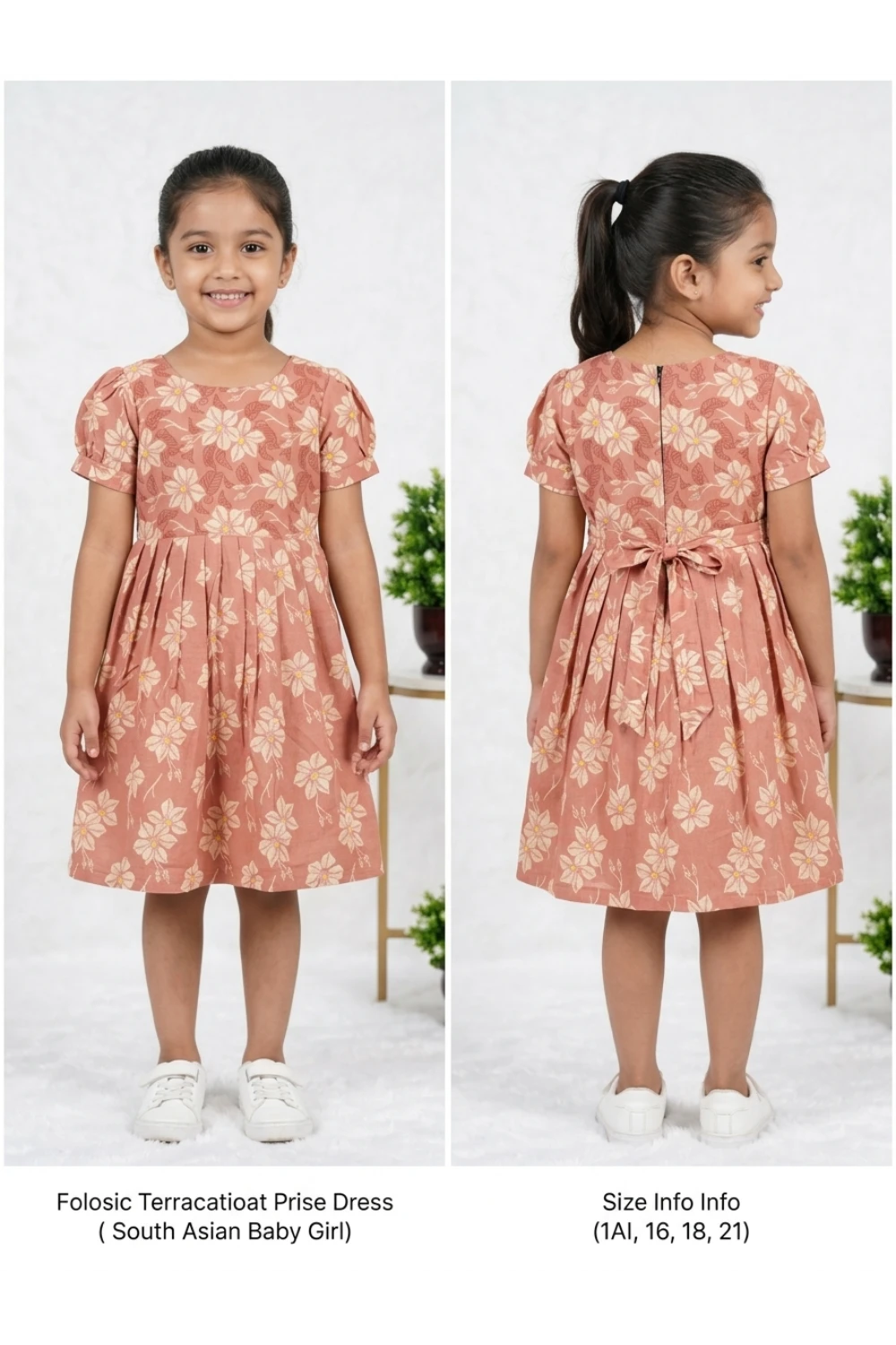 Premium Kids Cotton Frocks – Everyday Comfort