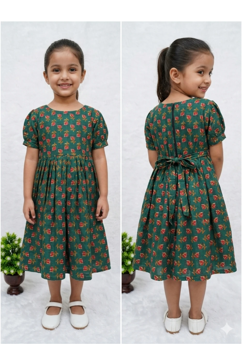 Premium Kids Cotton Frocks – Everyday Comfort