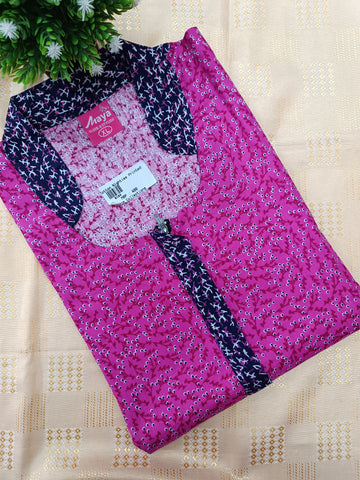 Pure Cotton Nighty for Women – Soft & Comfortable