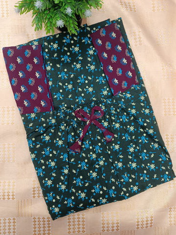 Pure Cotton Nighty for Women – Soft & Comfortable