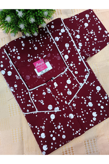 Classic 3/4 Sleeve Cotton Nighty for Women