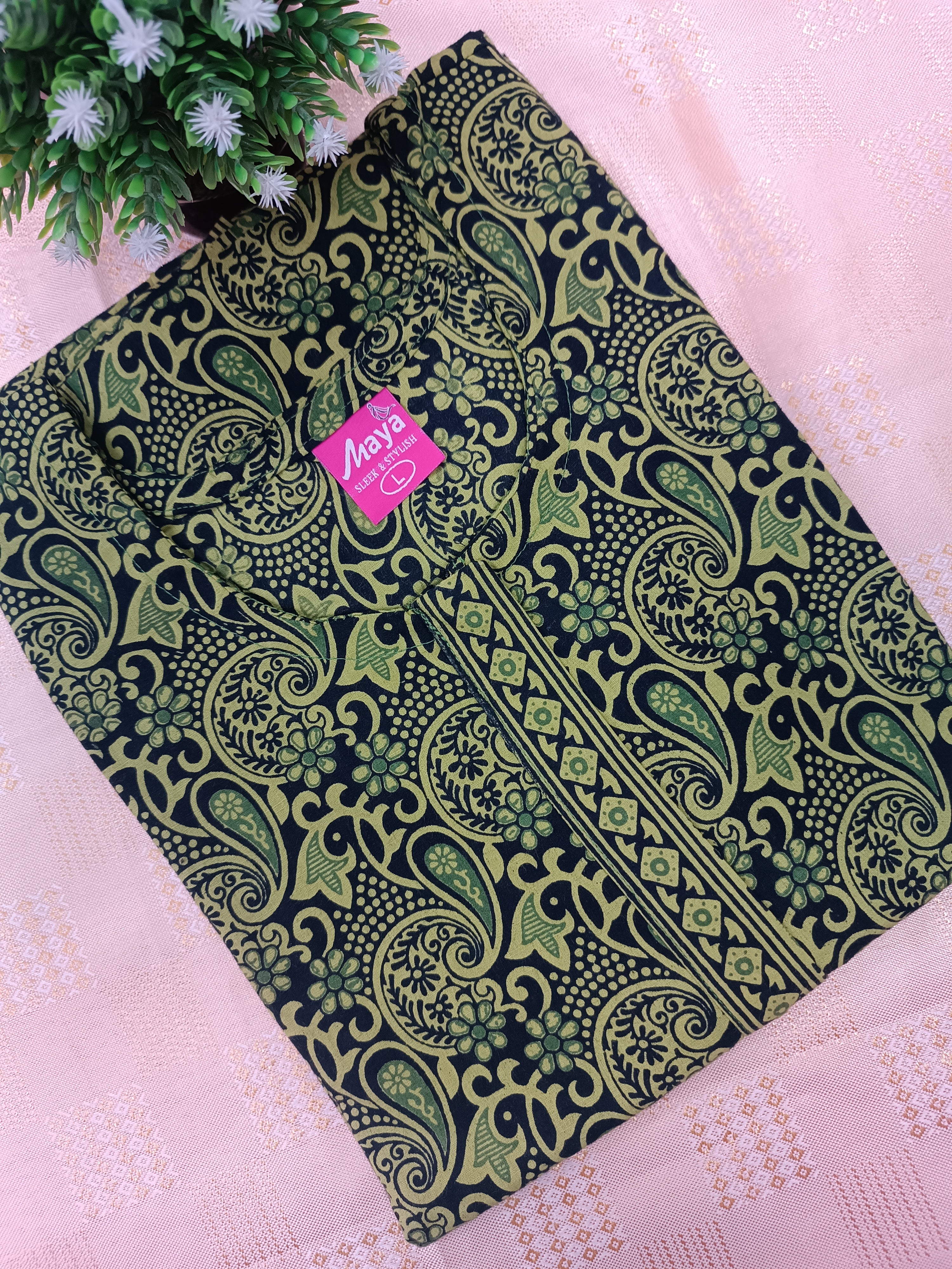 Elegant Zip Nighty – Jyothi Cotton Breeze