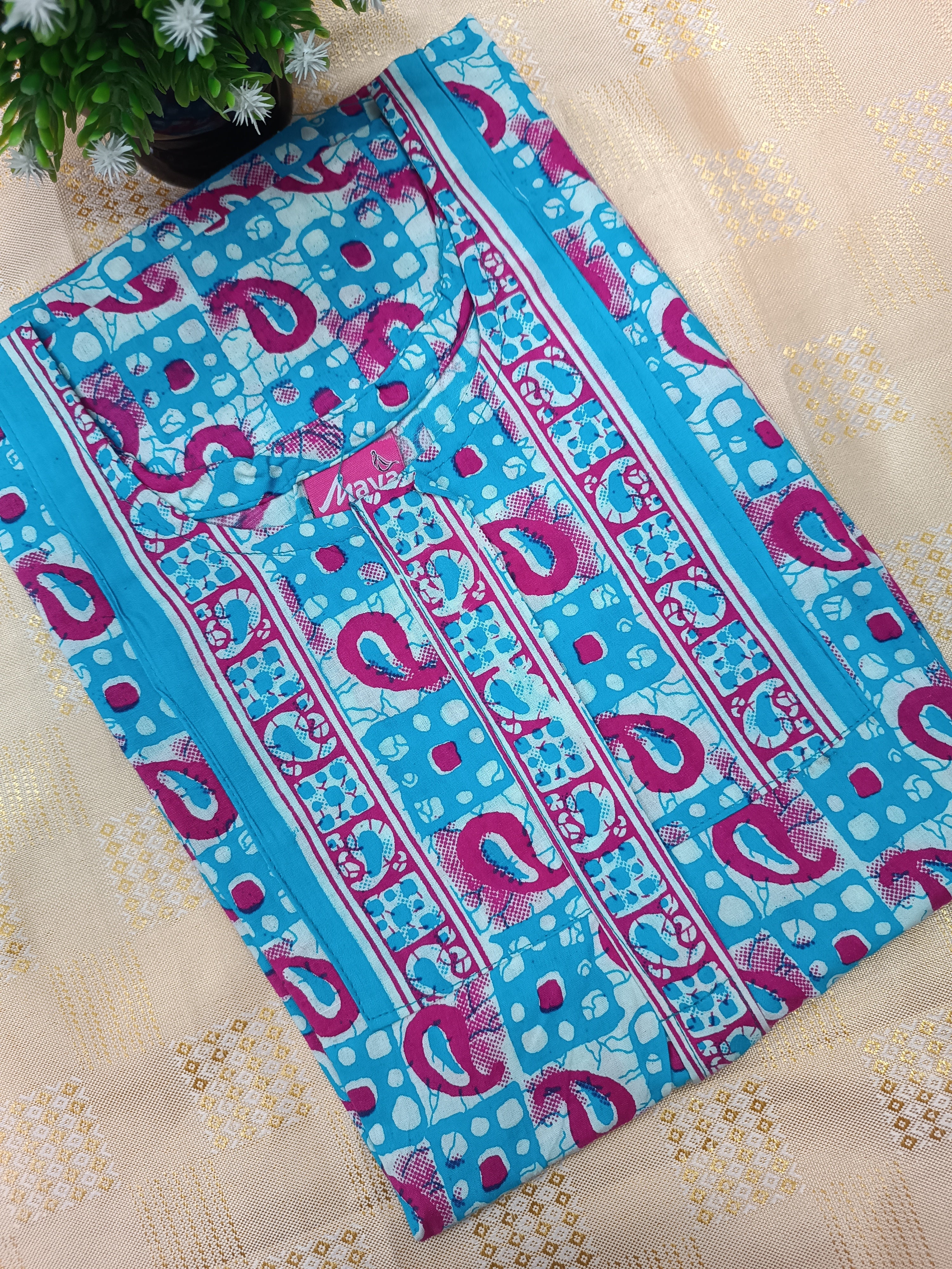 Elegant Zip Nighty – Jyothi Cotton Breeze