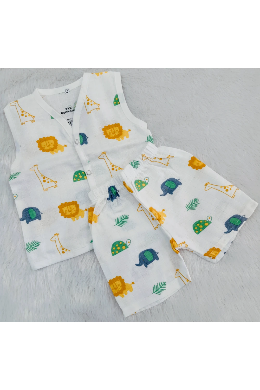 Muslin Jabla Set