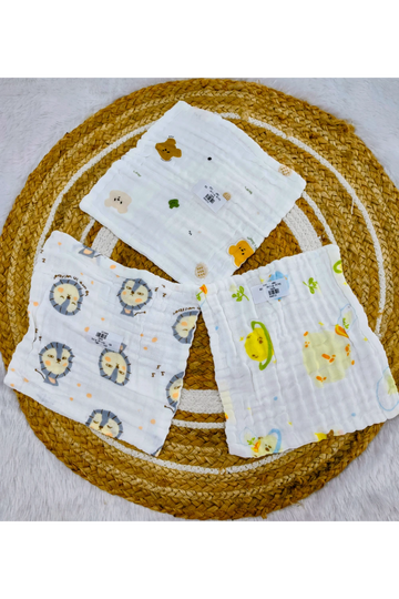 Muslin Wipes (Pack of 3)