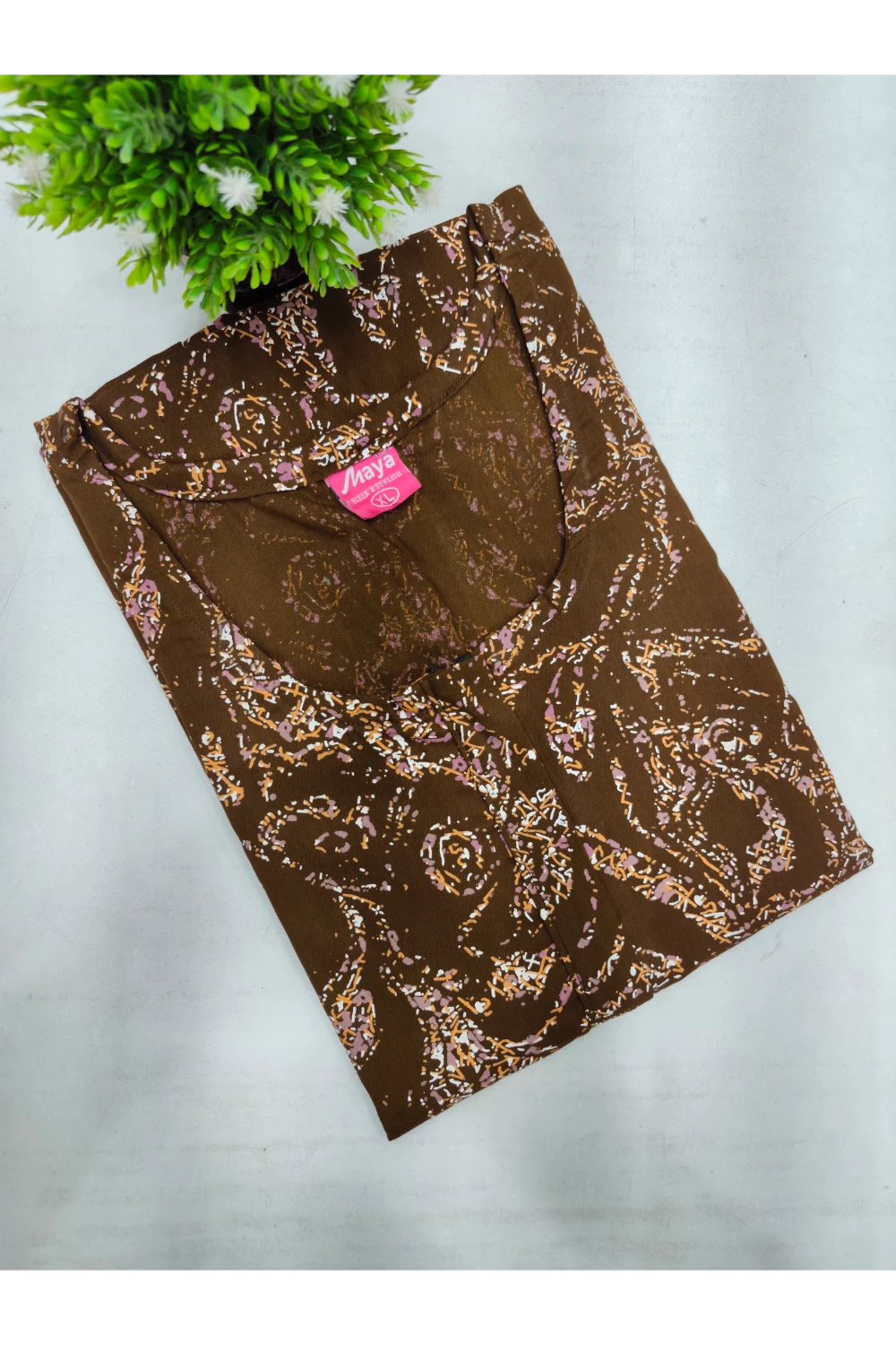 Feeding-Friendly Cotton Nighty with Long Zip