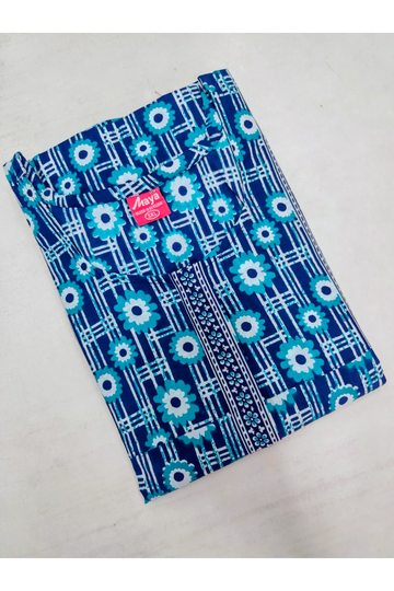 Elegant Zip Nighty – Jyothi Cotton Breeze