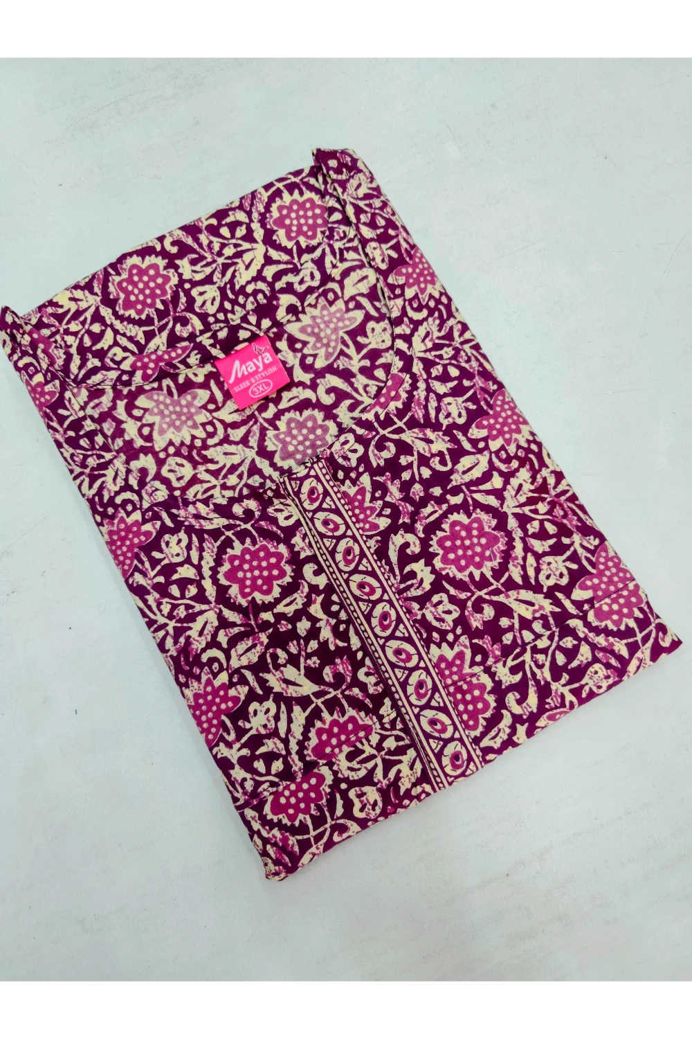 Elegant Zip Nighty – Jyothi Cotton Breeze