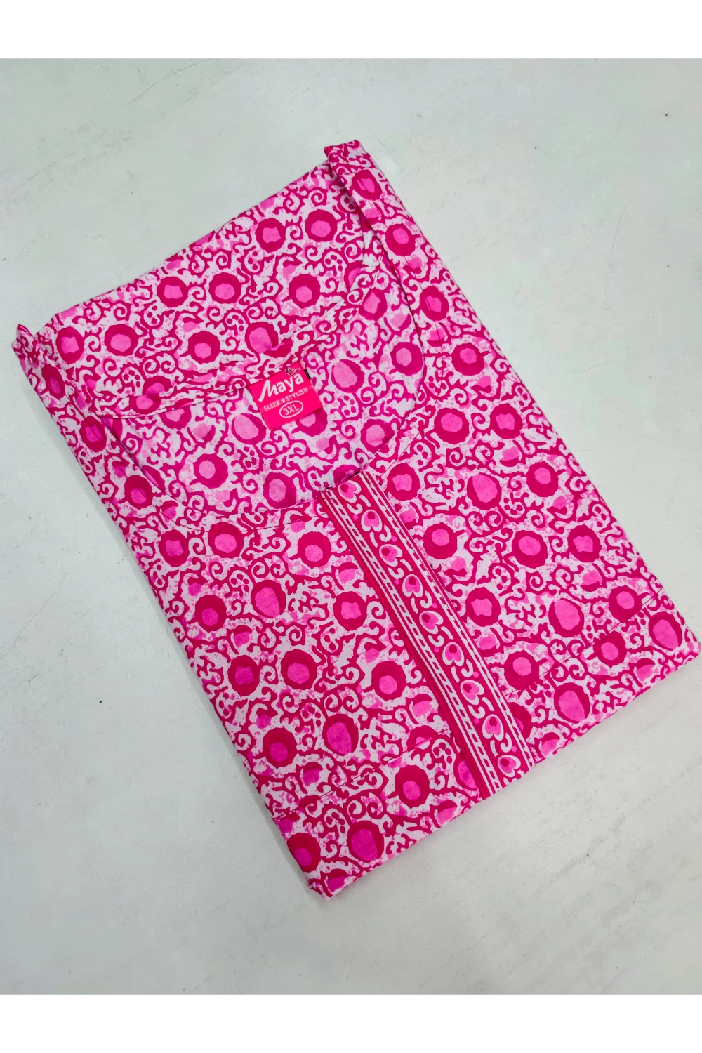 Elegant Zip Nighty – Jyothi Cotton Breeze