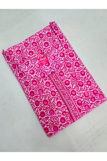 Elegant Zip Nighty – Jyothi Cotton Breeze