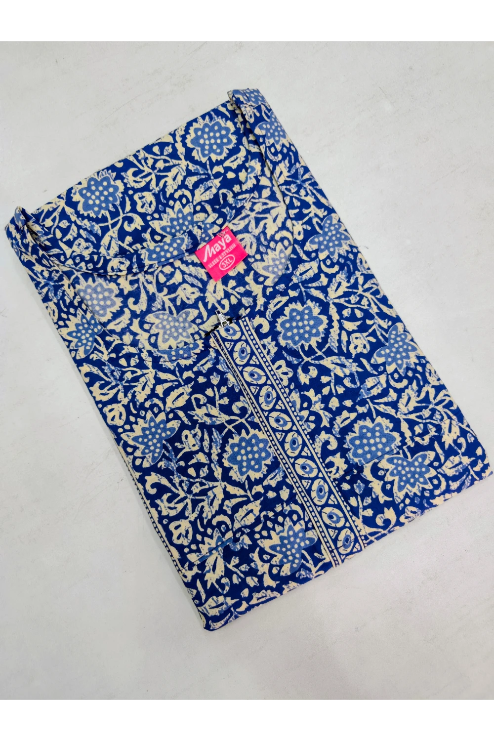 Elegant Zip Nighty – Jyothi Cotton Breeze