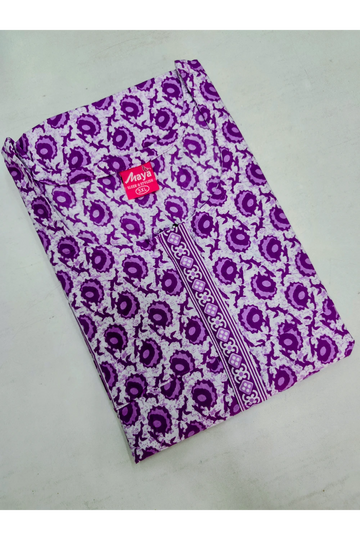 Elegant Zip Nighty – Jyothi Cotton Breeze