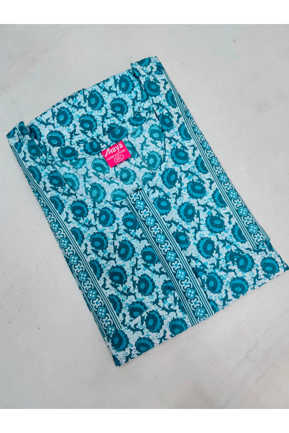 Elegant Zip Nighty – Jyothi Cotton Breeze