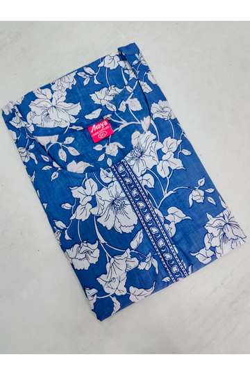 Elegant Zip Nighty – Jyothi Cotton Breeze